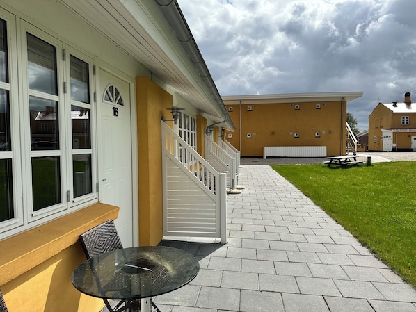 Façade de l’hébergement