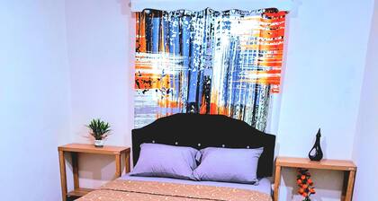 Charming 2-bedroom apartment in lovely Woodbrook, Port of Spain with WiFi, AC
