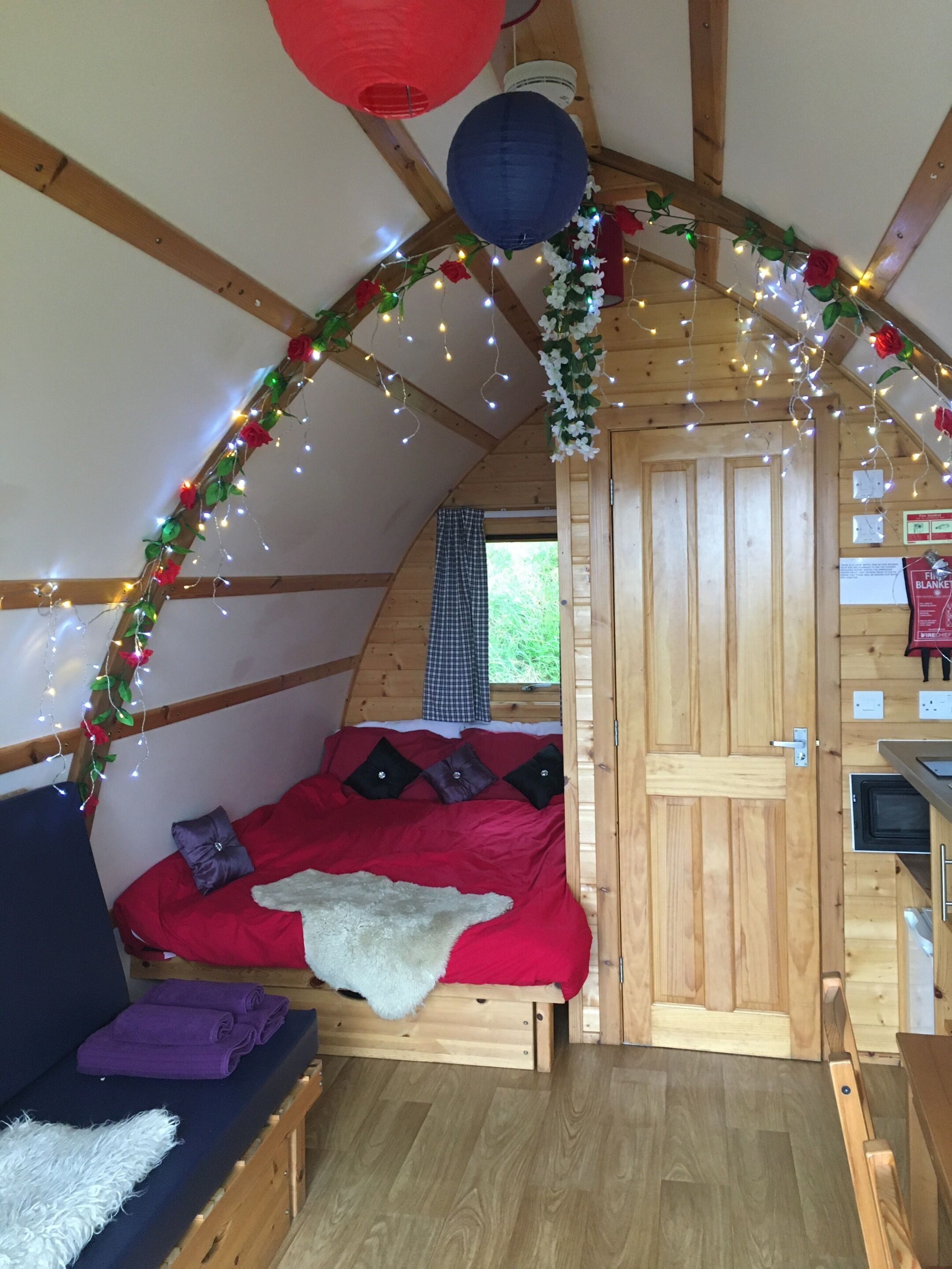 Birthday celebrations in deluxe ensuite cabin