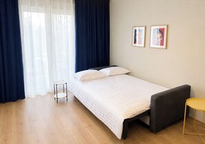 1 bedroom, iron/ironing board, WiFi, bed sheets - Flat in Kavala - by Solstad (Kavala)