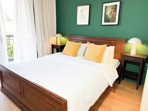 1 chambre, fer et planche à repasser, Wi-Fi, draps fournis