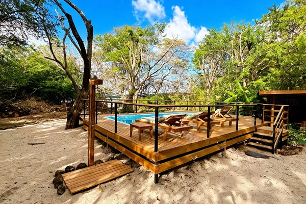 Brand new sun deck to relax and unwind