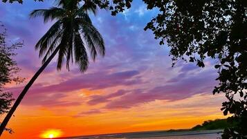 Ubicación a pie de playa y toallas de playa