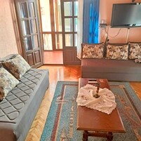 Family Apartment, Sea View | Living area