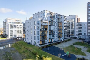 Front of property - Modern 1BR Apartment in Kaleva (Tampere)