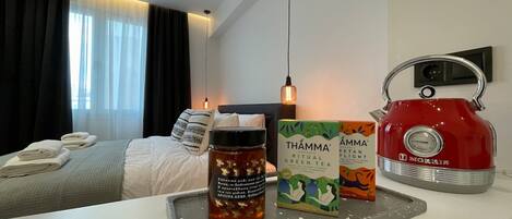 1 makuuhuone, silitysrauta/-lauta, ilmainen Wi-Fi, vuodevaatteet