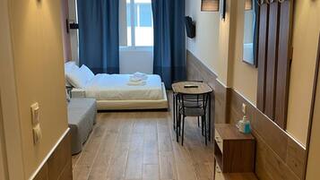 1 sovrum, strykjärn/strykbräda, gratis wi-fi och sängkläder