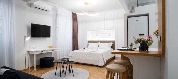 1 bedroom, iron/ironing board, free WiFi, bed sheets - Kaplanon Residence Kolonaki (Athina)