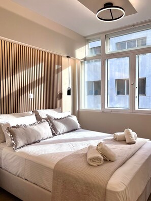 1 多间卧室、熨斗/熨衣板、免费 WiFi、床单