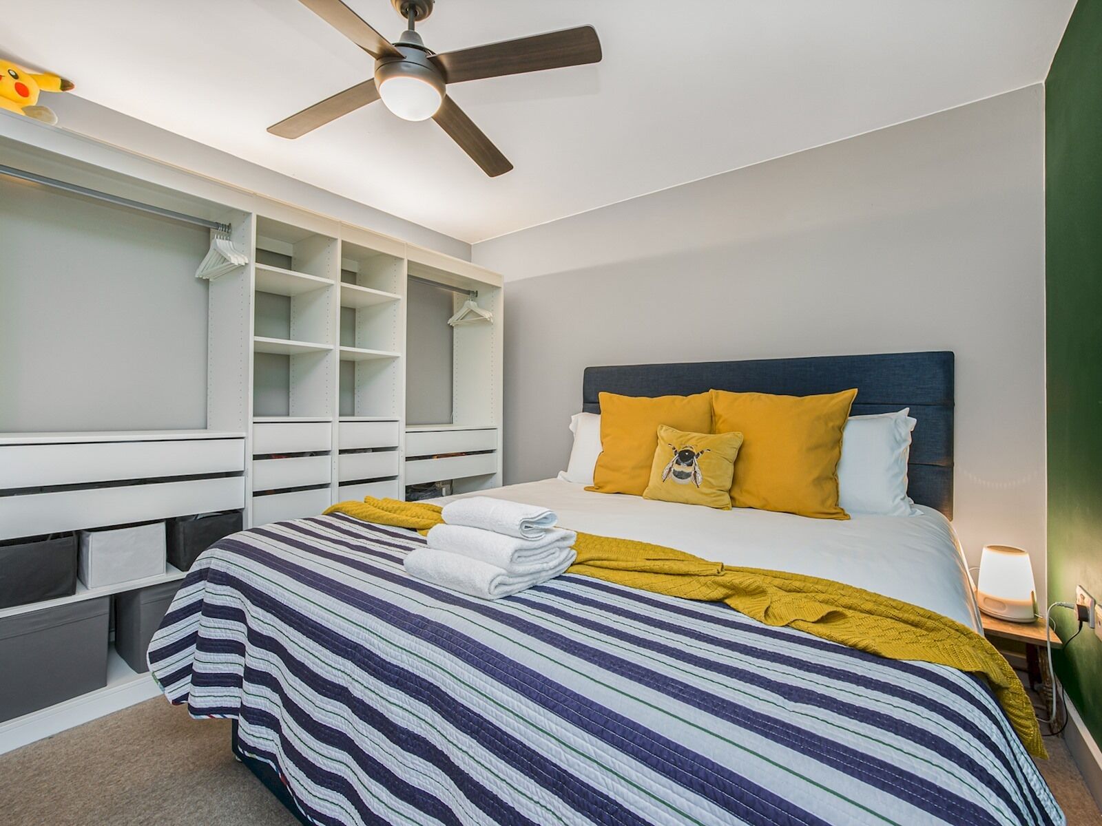 1 室のベッドルーム、アイロン / アイロン台、WiFi (無料)、ベッドシーツ