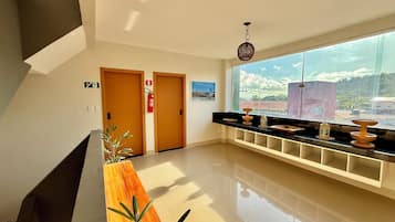 42-inch Smart TV with digital channels, streaming services