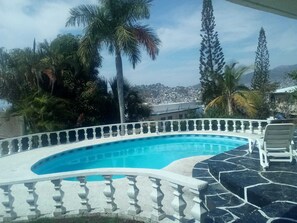 Pool - House with incredible ocean view and pool (Acapulco)
