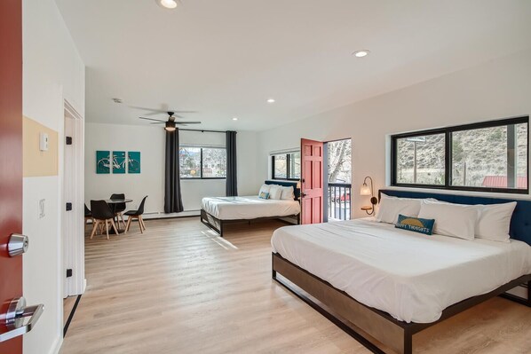 Free WiFi, bed sheets