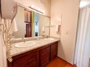 Towels, soap, toilet paper
