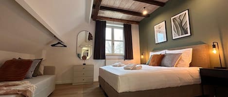 1 habitación, cuna de viaje, wifi y ropa de cama