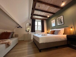 1 slaapkamer, reisbedje, wifi, beddengoed