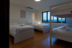 4 habitaciones, wifi y ropa de cama 
