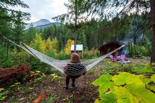 Off-Grid Cabin with private waterfalls