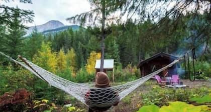 Off-Grid Cabin with private waterfalls