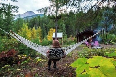 Off-Grid Cabin with private waterfalls