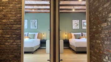 2 chambres, lit parapluie, Wi-Fi, draps fournis