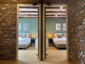 2 dormitorios, cuna de viaje, wifi y ropa de cama