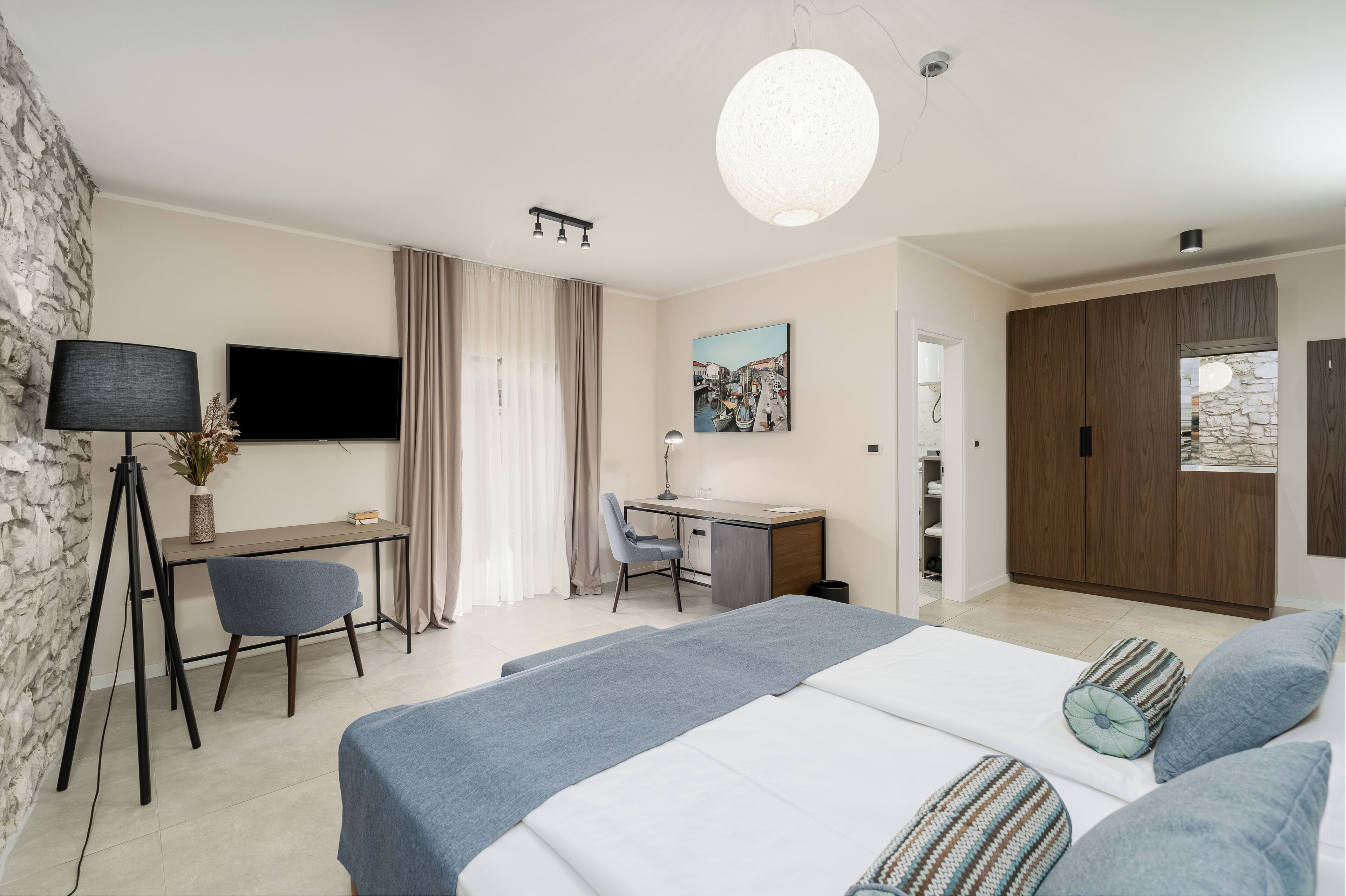 Standard Double or Twin Room, City View | In-room safe, individually decorated, desk, laptop workspace