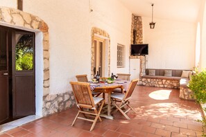 Restauration en plein air