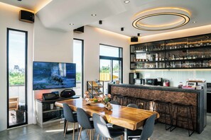 Sala de estar en el lobby