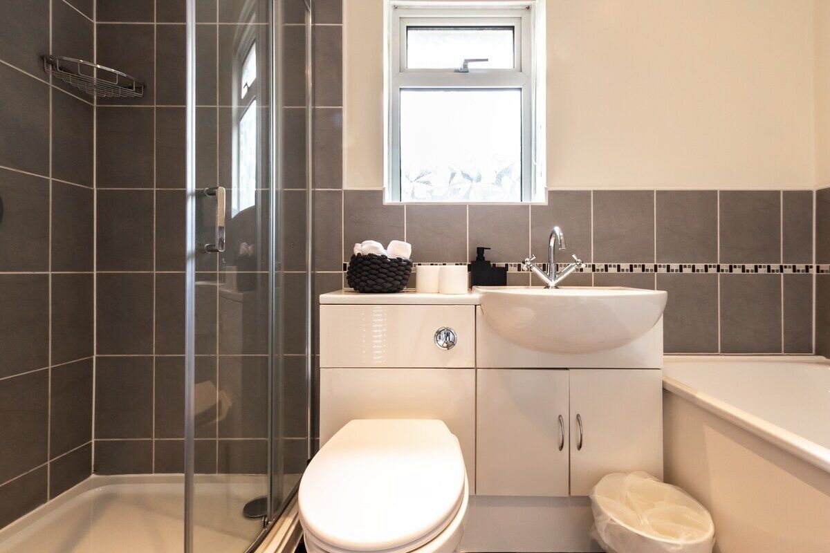 Hair dryer, towels