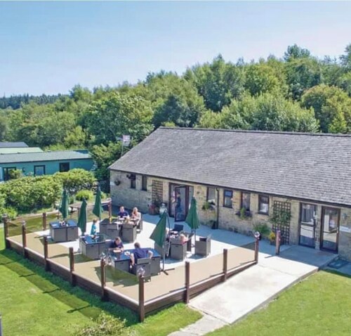 Escape to nature and unwind in our charming static caravan, located at slaley