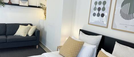 1 bedroom, iron/ironing board, travel cot, free WiFi