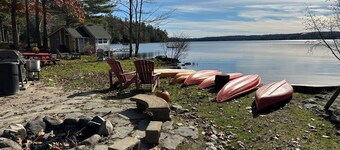 Fish Tale Cabin at Toddy Pond - water fun, close coastal towns/parks and more!