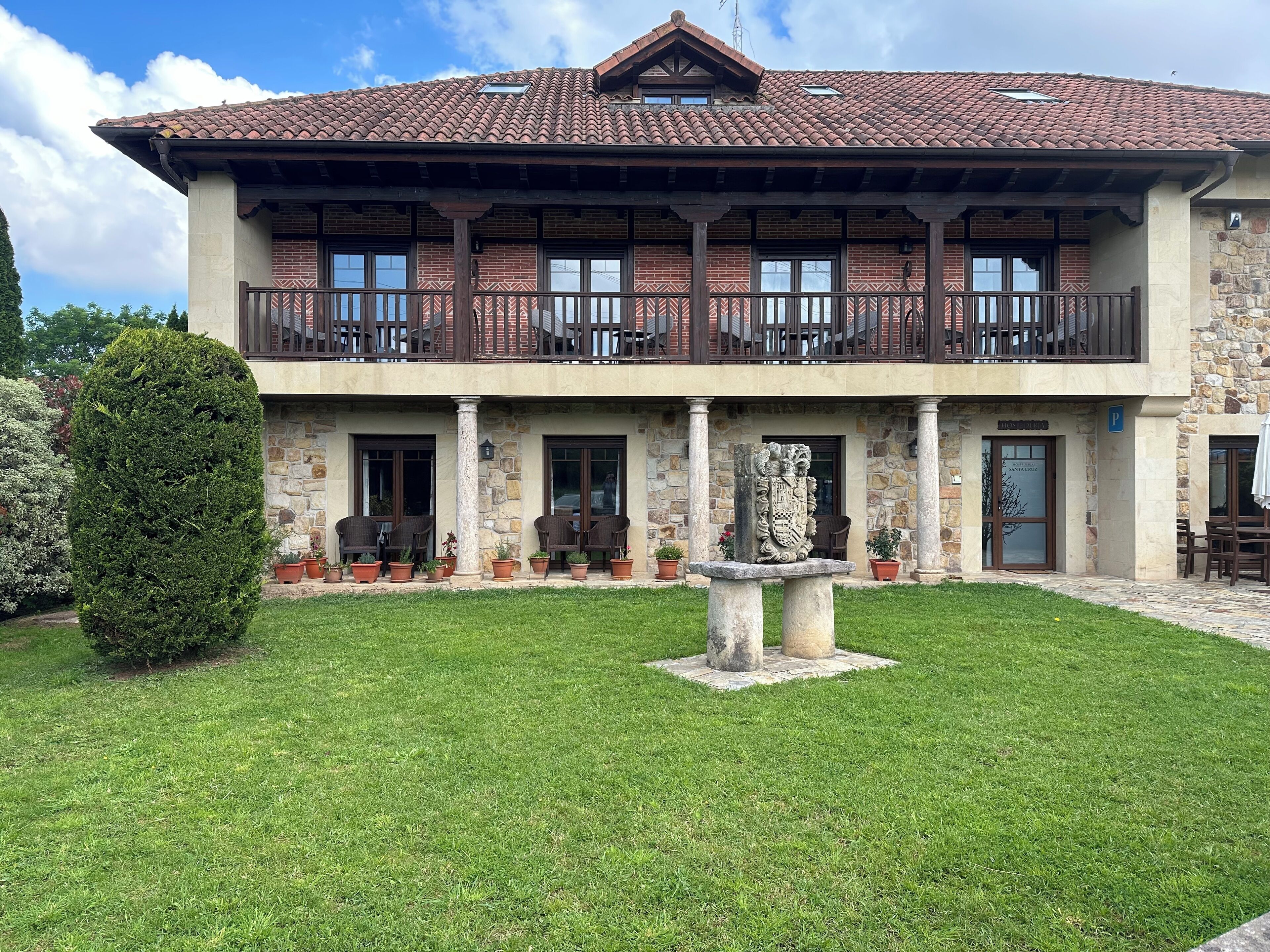 Voorkant van accommodatie