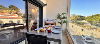 Appartement "Le Refuge du Bord de Mer" au Grau du Roi, 100m de la plage