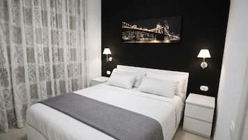 2 chambres, fer et planche Ă repasser, Wi-Fi gratuit, draps fournis