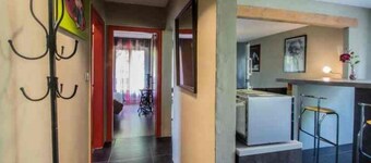 Apartment T2 53m3 in a private residence, with private parking lot
