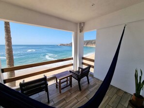 Superior Double Room, Sea View | In-room safe, free WiFi, bed sheets - Posada Ziga (Mazunte)