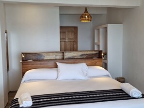 Superior Double Room, Sea View | In-room safe, free WiFi, bed sheets - Posada Ziga (Mazunte)