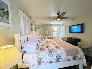 1 chambre, fer et planche à repasser, draps fournis