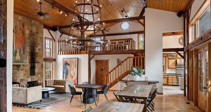 The Farmhouse at Rockmill Brewery. 5-Bedroom Retreat for Your Next Getaway!