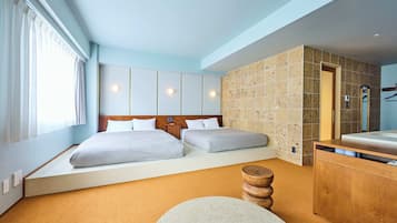 华丽四人房, 无烟房 (Large) | 免费 WiFi、床单