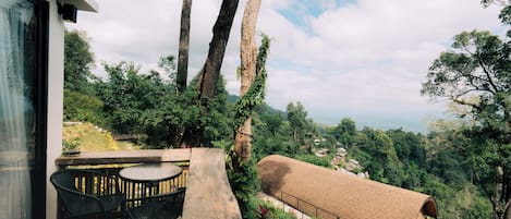 Classic Single Room, Balcony, Mountain View | Terrace/patio