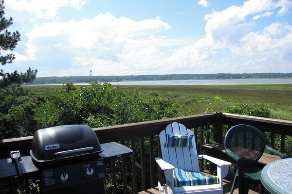 "Serene back deck views—ocean breeze, sunsets, and pure relaxation!