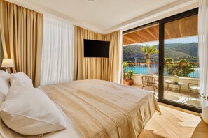 5 makuuhuonetta, silitysrauta/-lauta, Wi-Fi, vuodevaatteet