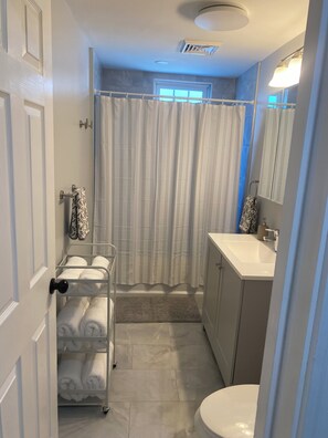 Hårtørrer, håndklæder, Toiletpapir