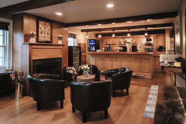 Coin salon dans le hall