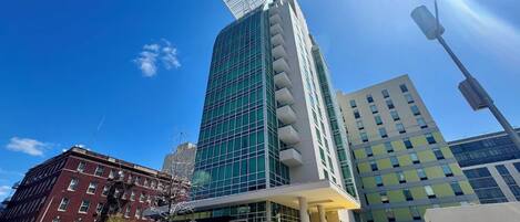 Fassade der Unterkunft