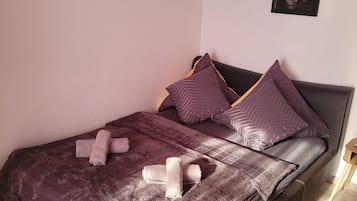 1 makuuhuone, ilmainen Wi-Fi, vuodevaatteet