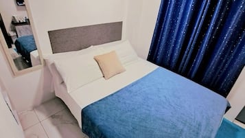 1 sovrum, strykjärn/strykbräda, gratis wi-fi och sängkläder